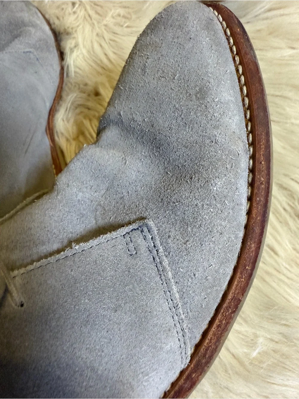 Thursday Boot Co Scout Chukka Boots Mens 9.5 Gray Suede Desert Crepe
